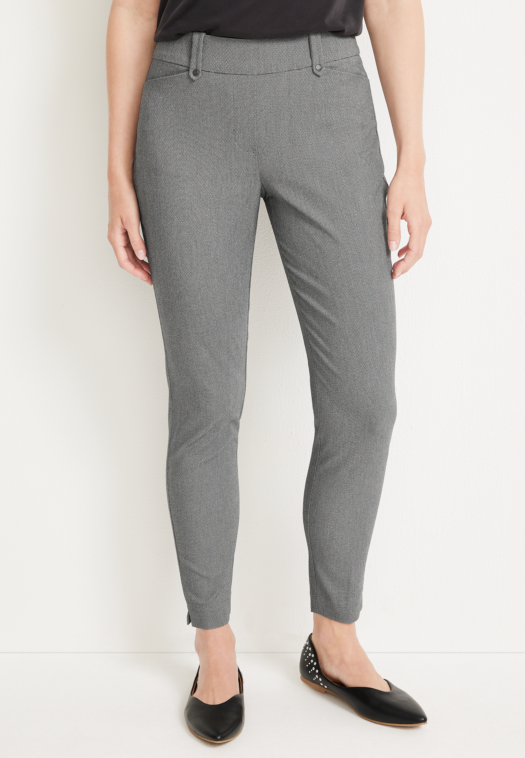 Bengaline Textured Skinny Dress Pant, C2660, large