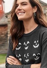 Jack O Lantern Sweatshirt, C106, small