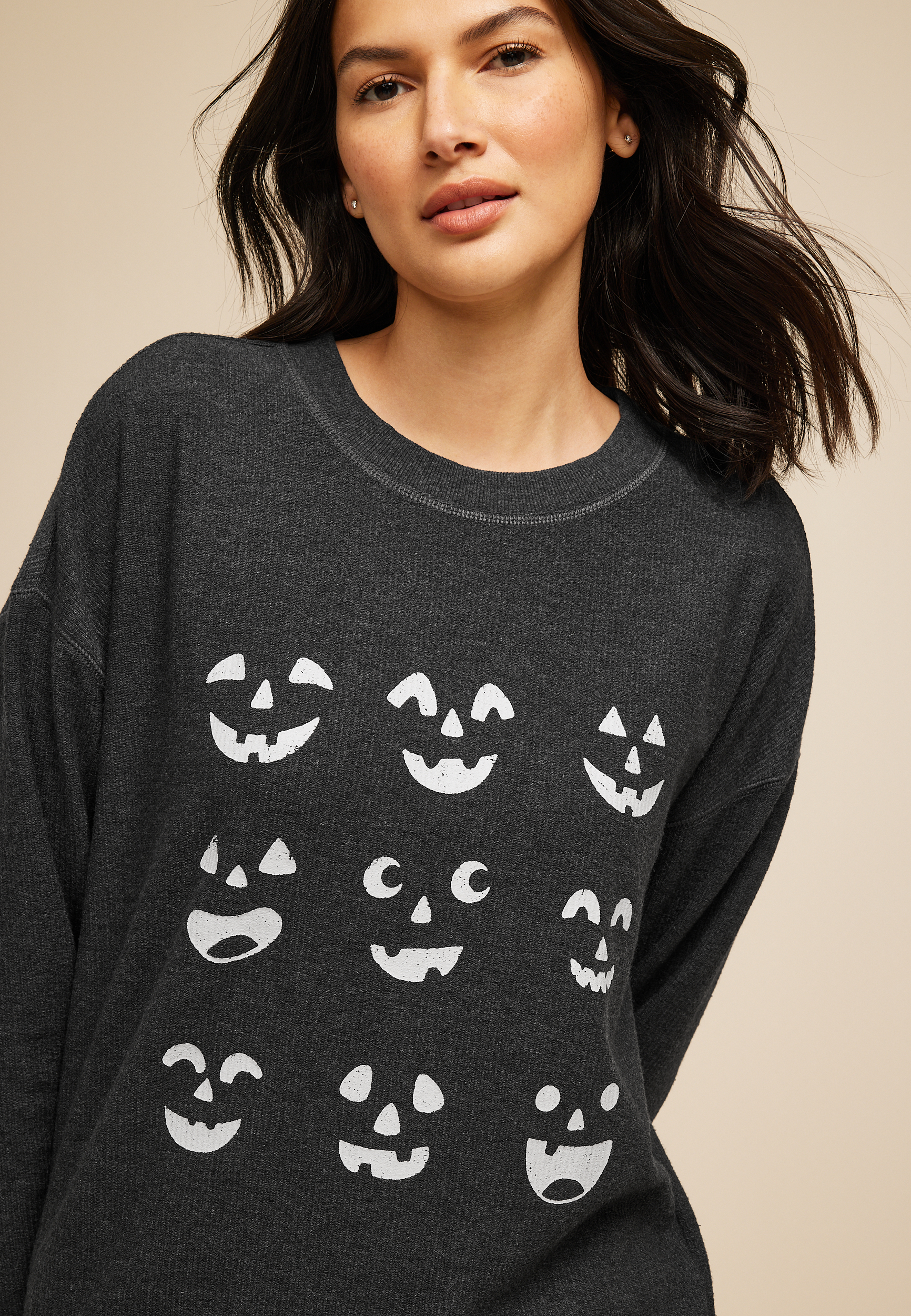 Jack O Lantern Sweatshirt, C106, large