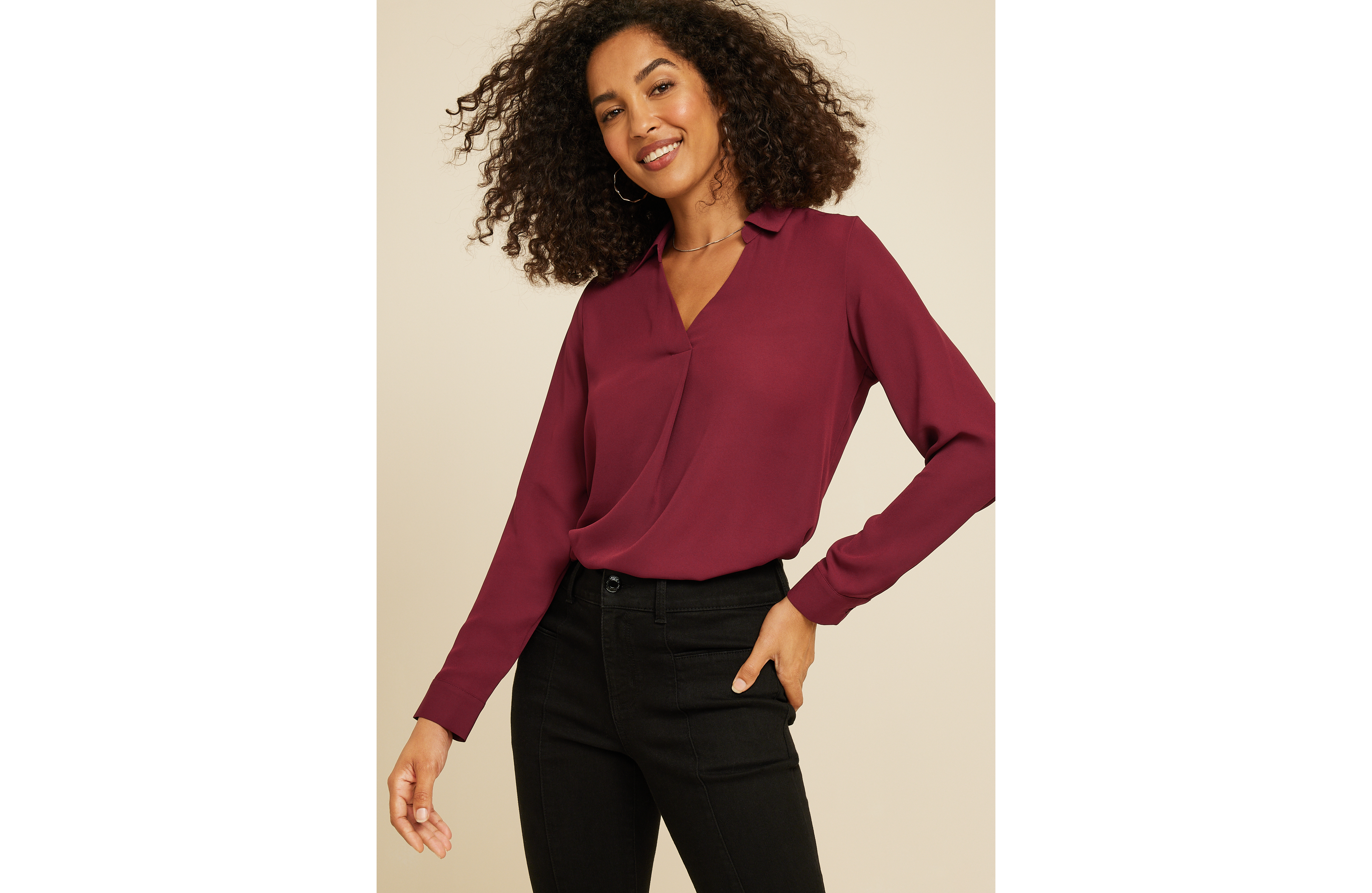 Atwood Pleated Blouse