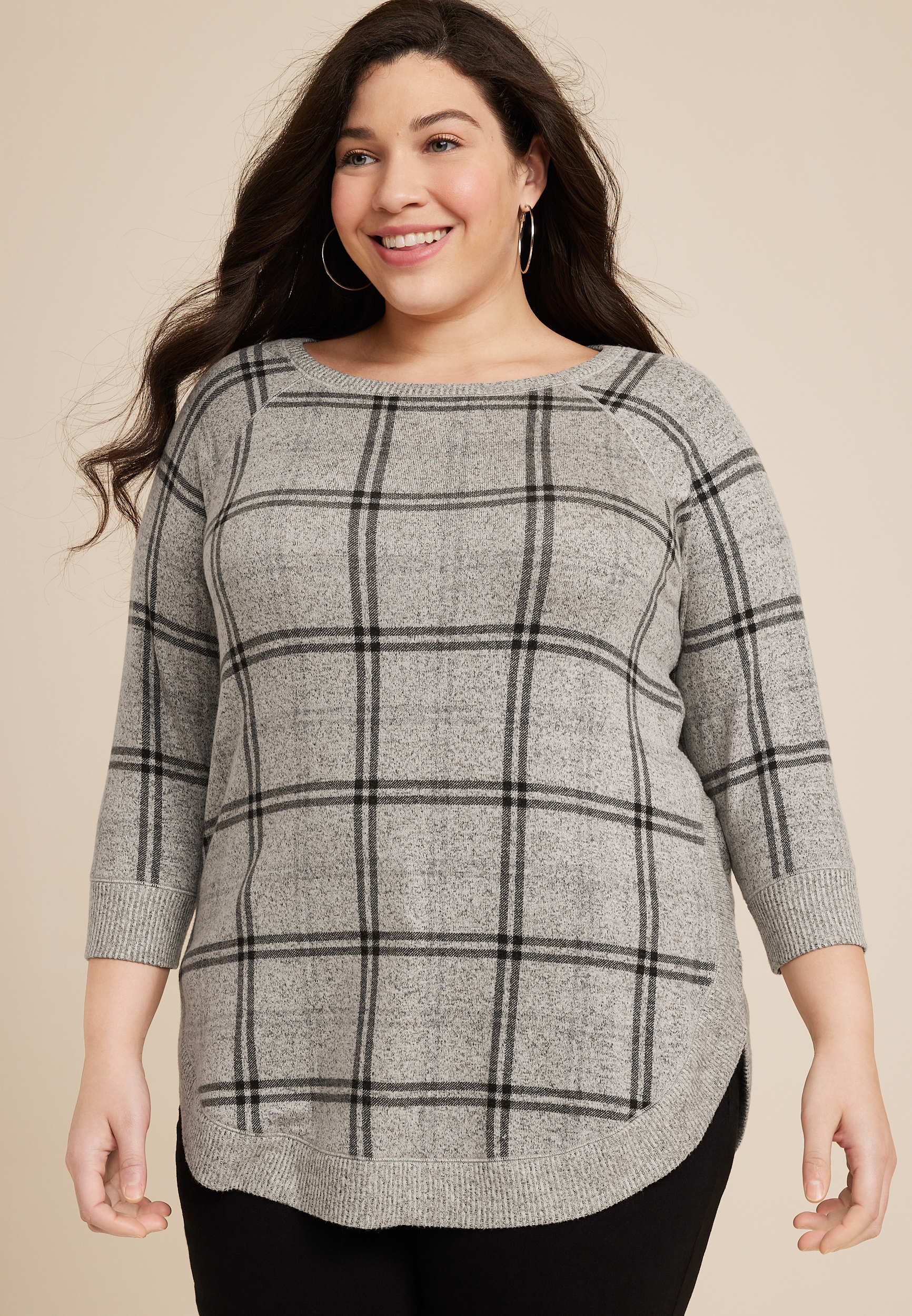 Maurices plus size clearance tops