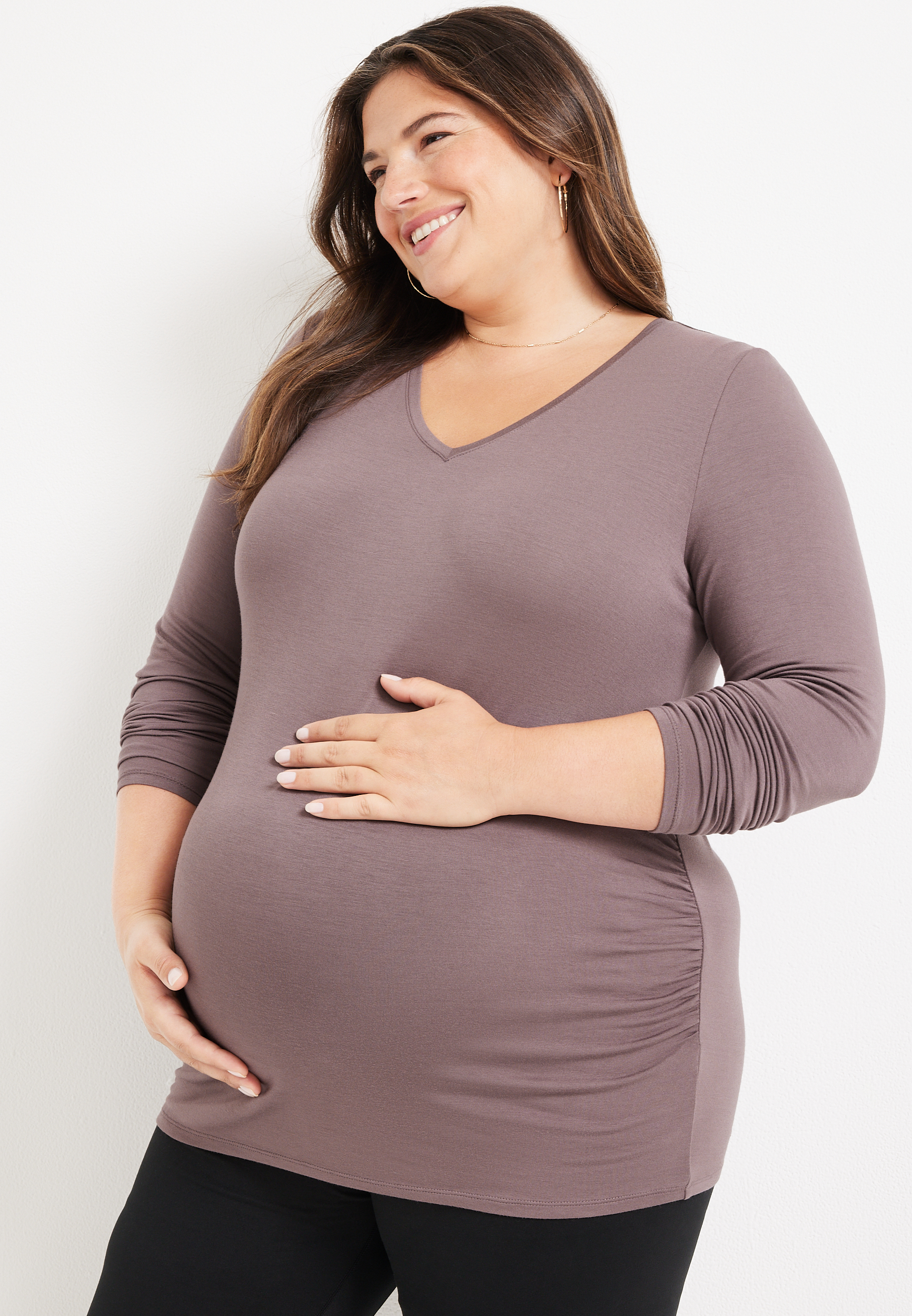 Size Maternity Clothes | Pregnancy Clothing | maurices