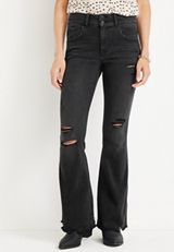 m jeans by maurices&trade; Flare Mid Rise Ripped Jean, C106, small