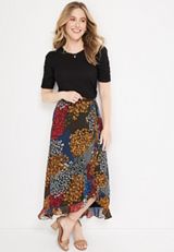 Briar Faux Wrap Skirt, C1524, small