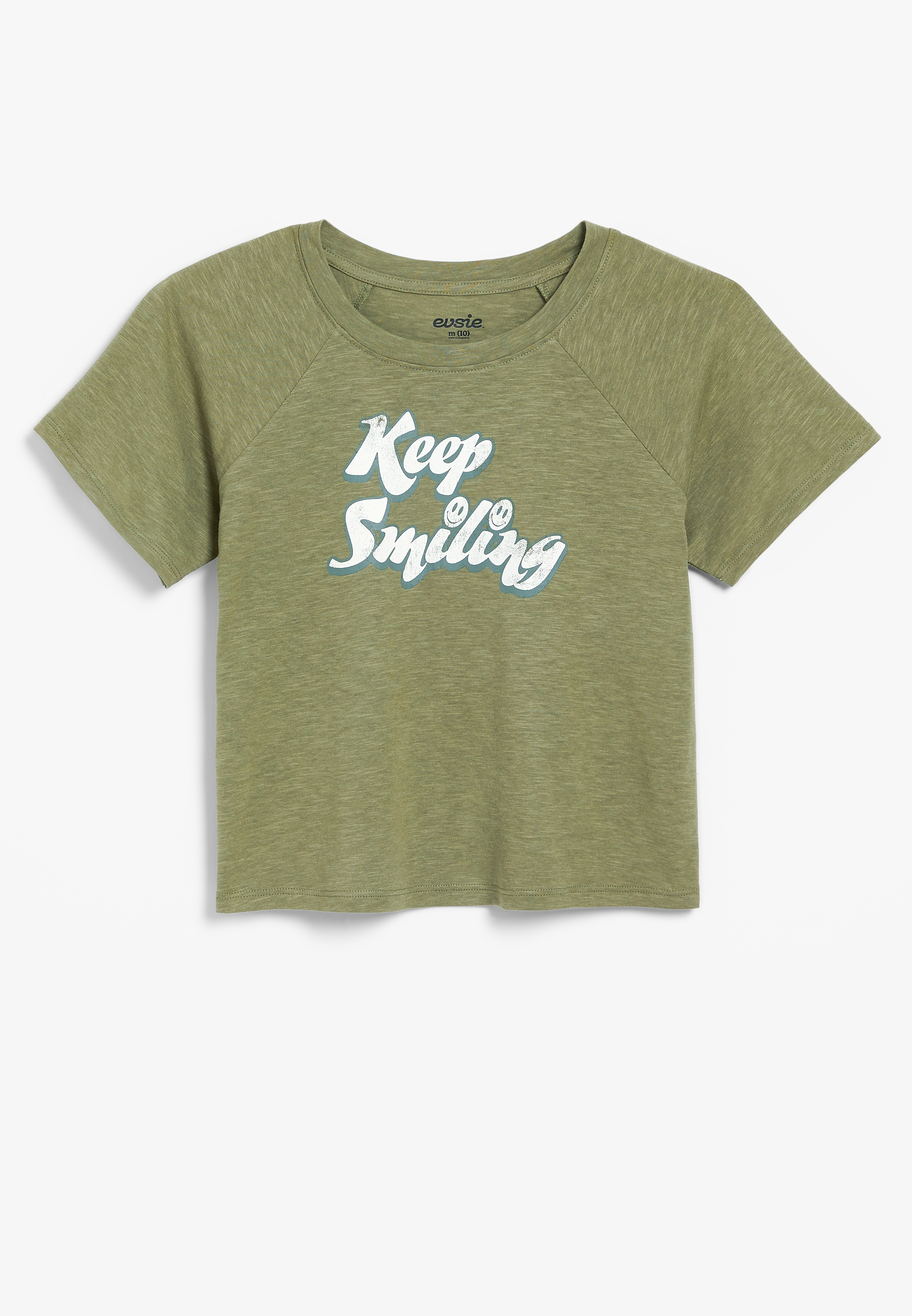 Girls Keep Smiling Graphic Tee | maurices