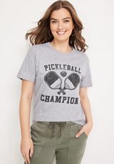 Pickleball Champion Graphic Tee, C2820, small