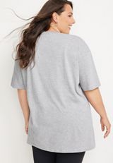 Plus Size Pickleball Champion Graphic Tee, MEDIUM HEATHER GRAY, small