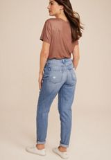 edgely&trade; High Rise Studded 90s Taper Ankle Jean, C3337, small