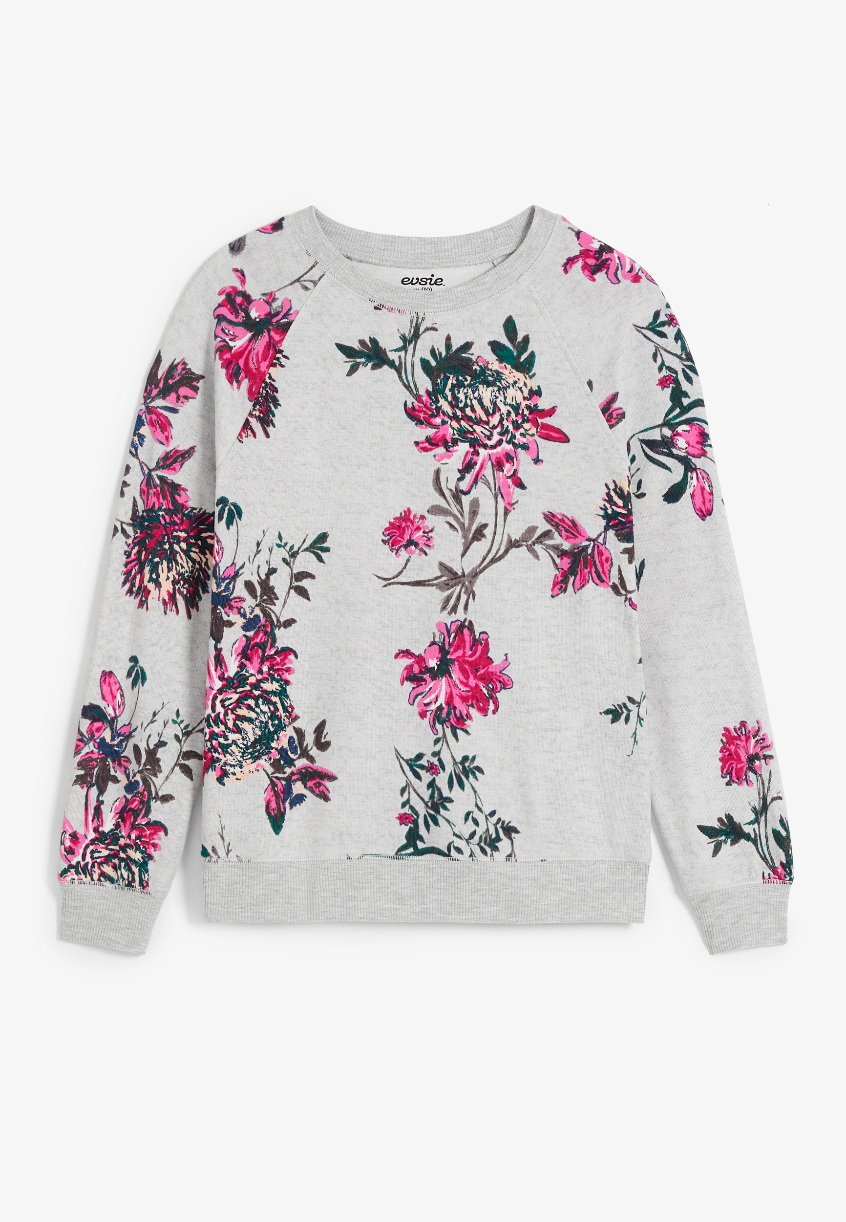 Ladies best sale floral sweatshirts