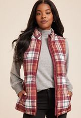 Plaid Vest, C5528, small
