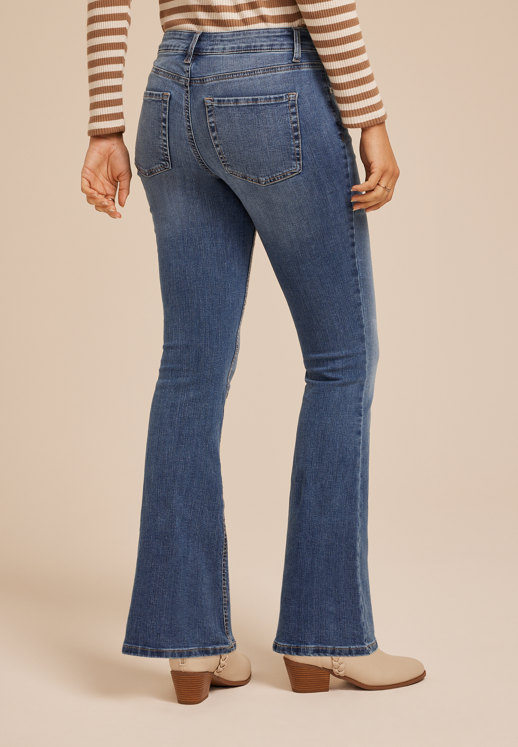 m jeans by maurices™ Classic Flare Mid Rise Jean maurices
