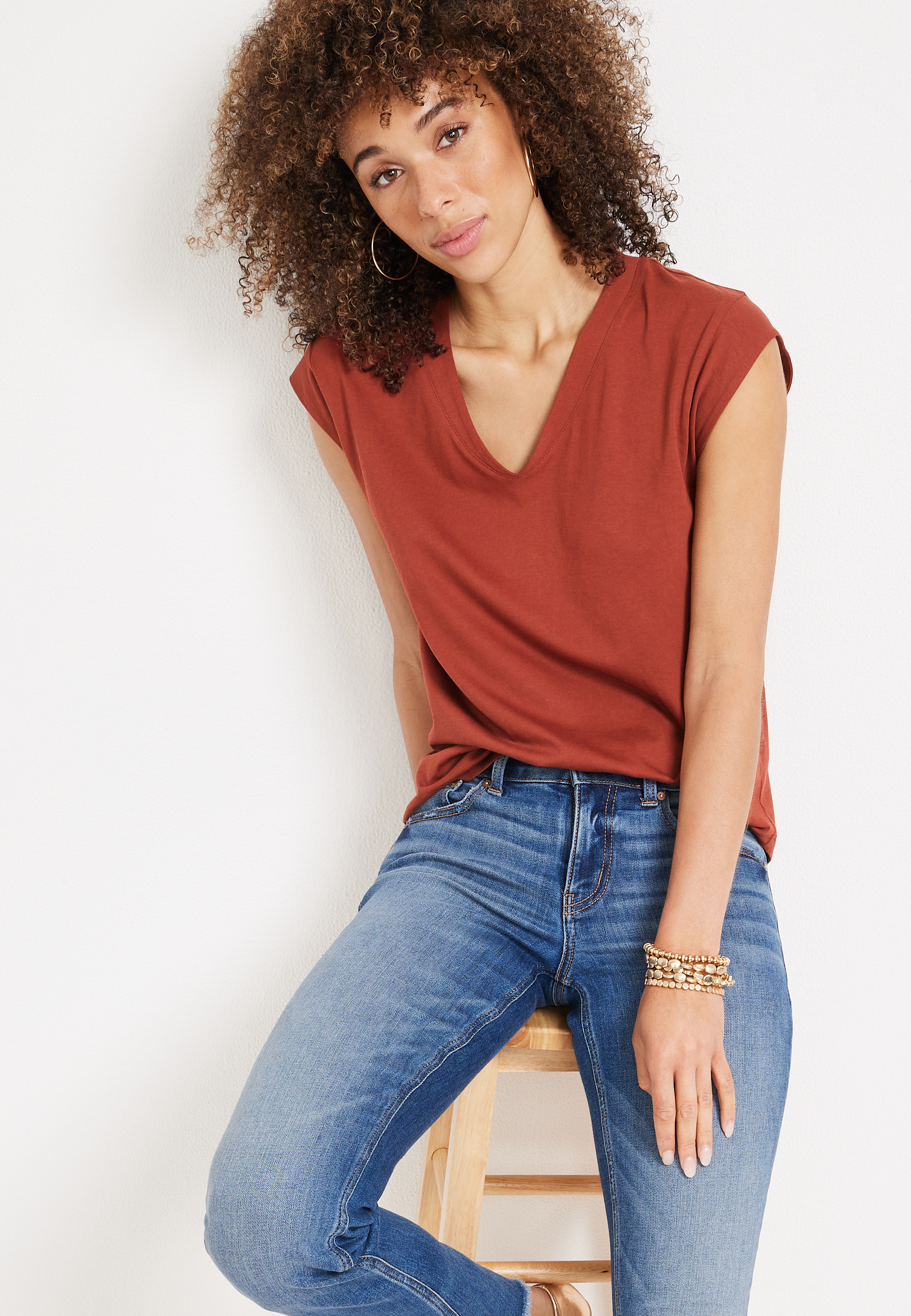 24/7 Forever Wedge Tee, , large