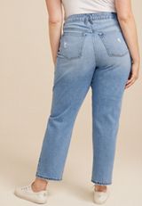 Plus Size Goldie Blues&trade; High Rise Curvy Light Cheeky Taper Ankle Jean, C2806, small