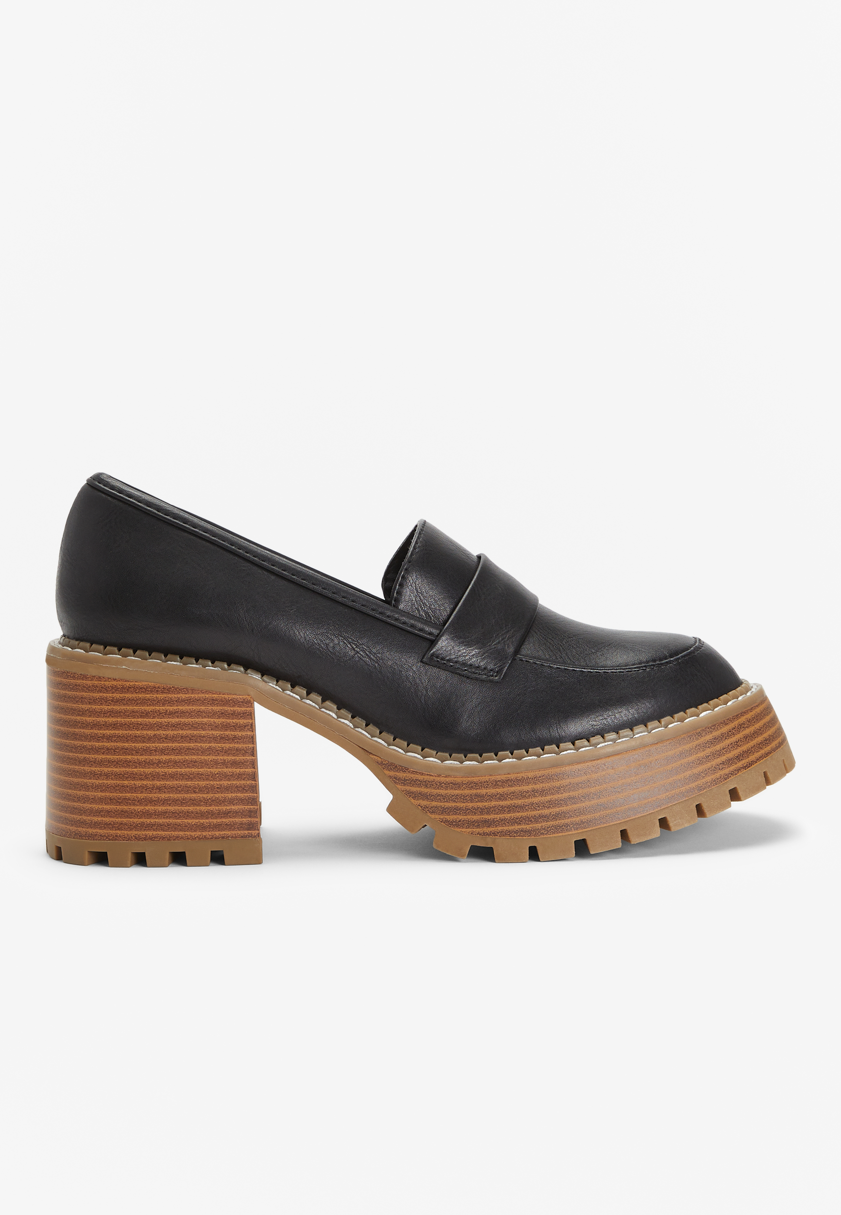 MIA&trade; Dahlilah Smooth Loafer, BLACK, large