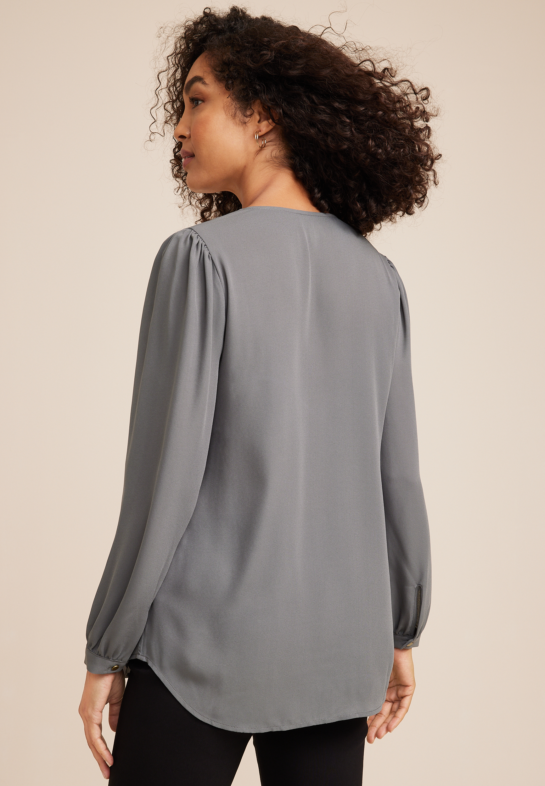 Atwood Studded Tunic Blouse