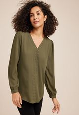 Atwood Studded Tunic Blouse, C4419, small