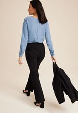 Delton Button Back Blouse, C8996, small