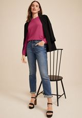Delton Button Back Blouse, C9094, small
