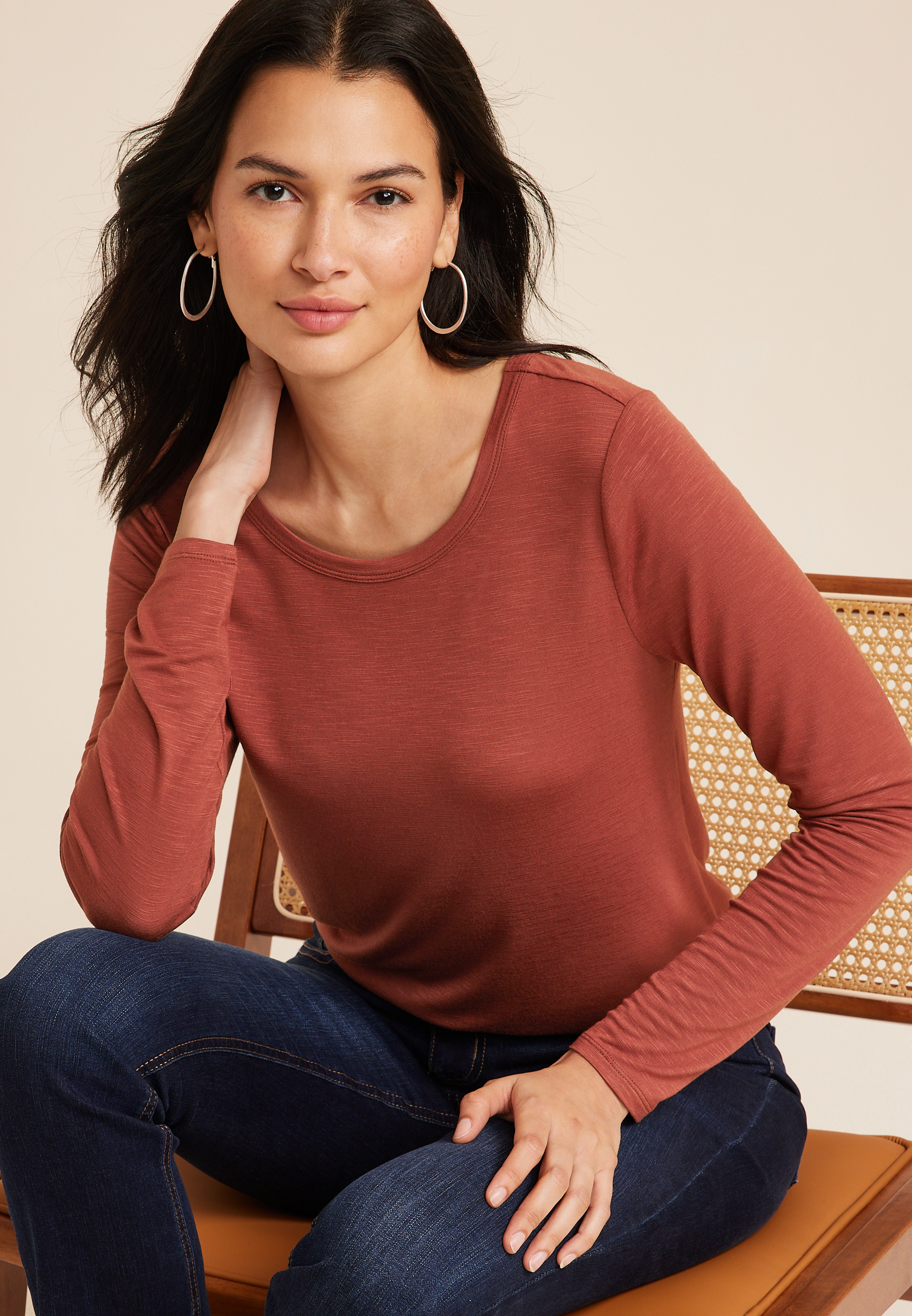 24/7 Kennedy Crew Neck Tee maurices