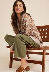 Leopard Cropped Cardigan, C9054, small