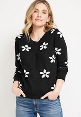 Floral Button Cardigan, C1756, small