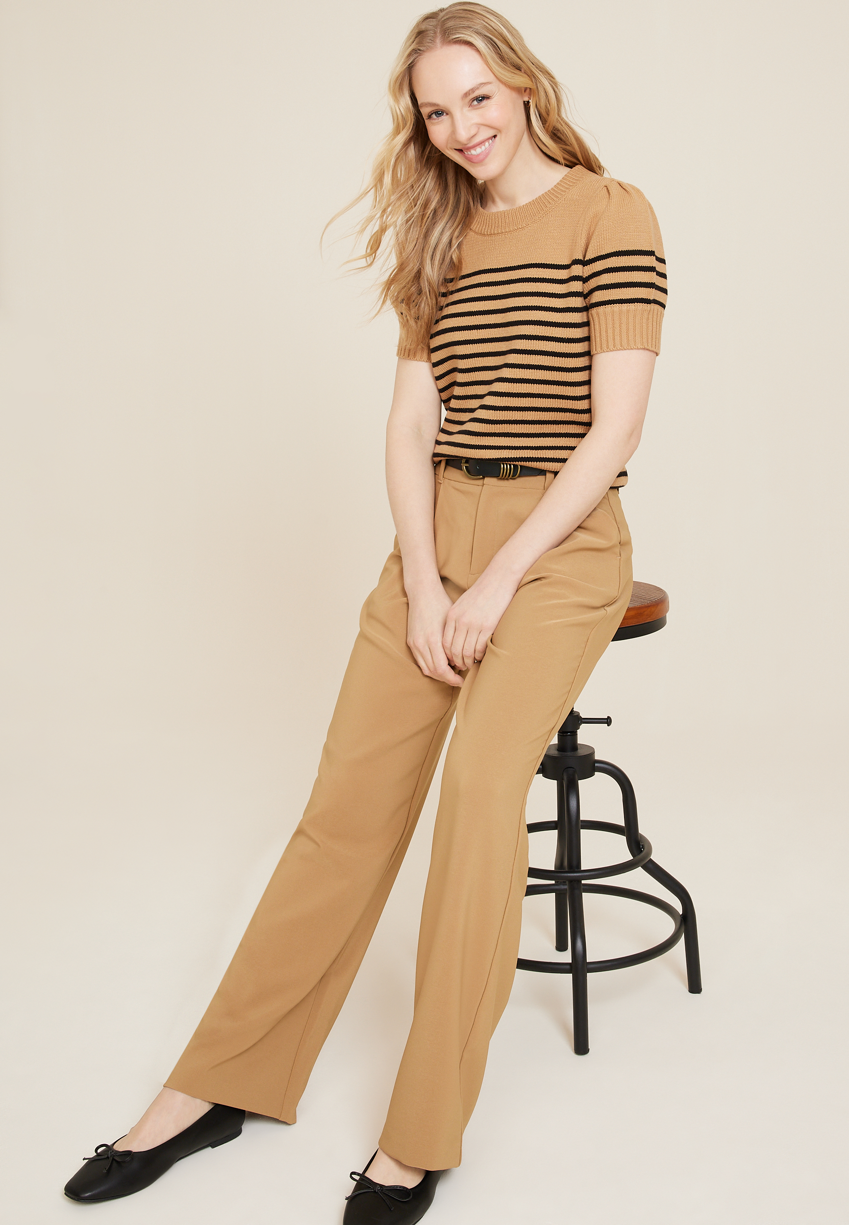 Idealist High Rise Wide Leg Dress Pant, C4750, large