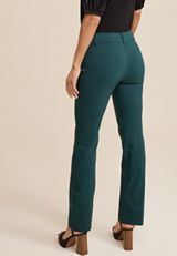 Bengaline Mid Rise Bootcut Pant, C414, small