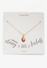 Football Necklace, C605, small