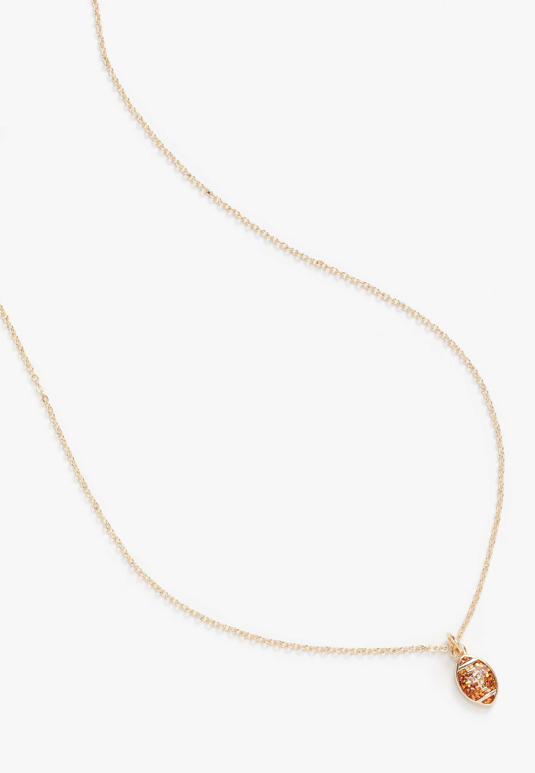 Football Necklace, C605, large