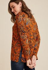 24/7 Palisade Paisley Top, C4960, small