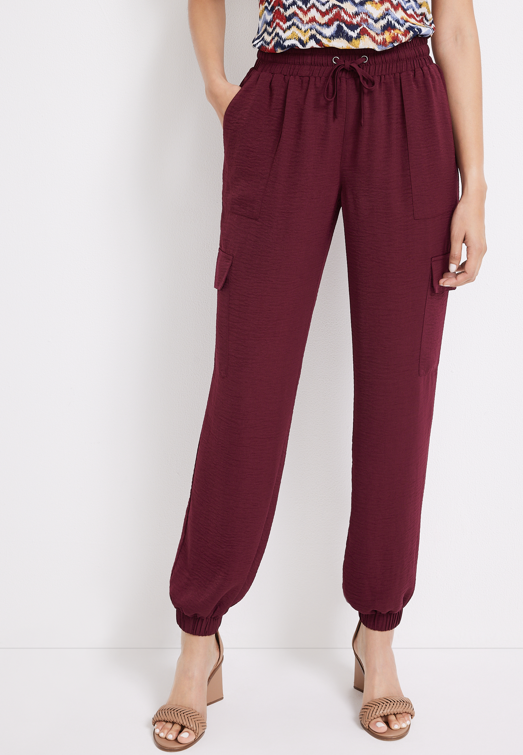 High Rise Cargo Jogger, C830, large