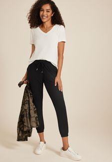 m jeans by maurices™ High Rise Double Button Jegging Made With REPREVE®