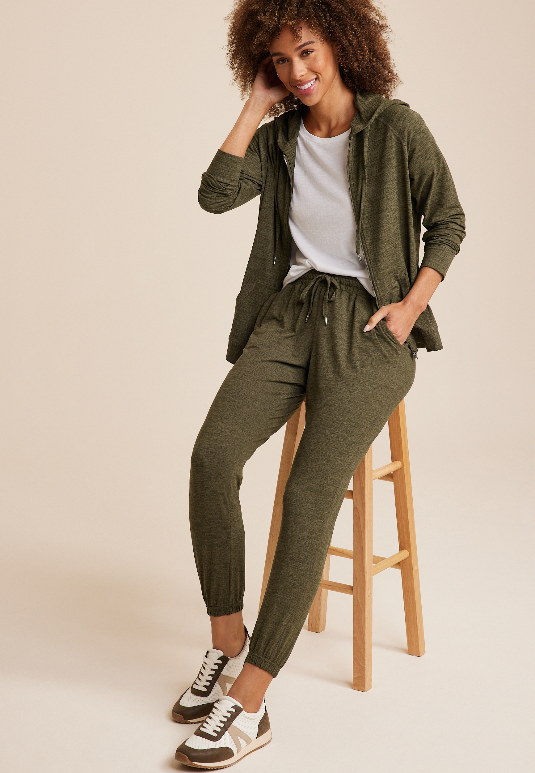 Cloud Stretch High Rise Jogger, C4419, large