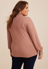 Plus Size Felicity Blouson Sleeve Top, C5214, small
