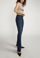 Silver Jeans Co.&reg; Suki Curvy Mid Rise Button Fly Slim Boot Jean, C258, small