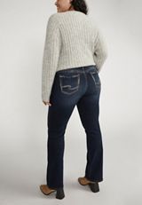 Plus Size Silver Jeans Co.&reg; Suki Slim Boot Curvy Mid Rise Jean, C2372, small