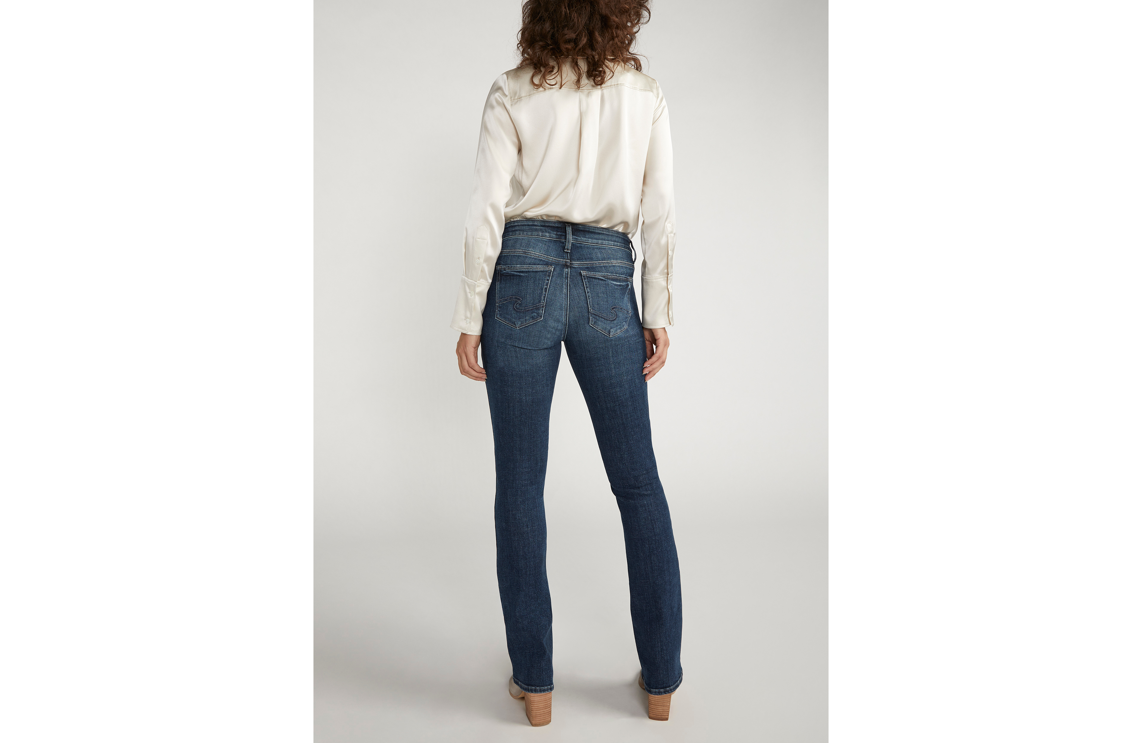 Silver Jeans Co.® Elyse Comfort Mid Rise Slim Boot Jean