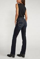 Silver Jeans Co.&reg; Avery Curvy High Rise Slim Boot Jean, RINSE, small