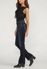 Silver Jeans Co.&reg; Avery Curvy High Rise Slim Boot Jean, RINSE, small