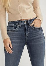 Silver Jeans Co.&reg; Suki Curvy Mid Rise Bootcut Jean, C258, small
