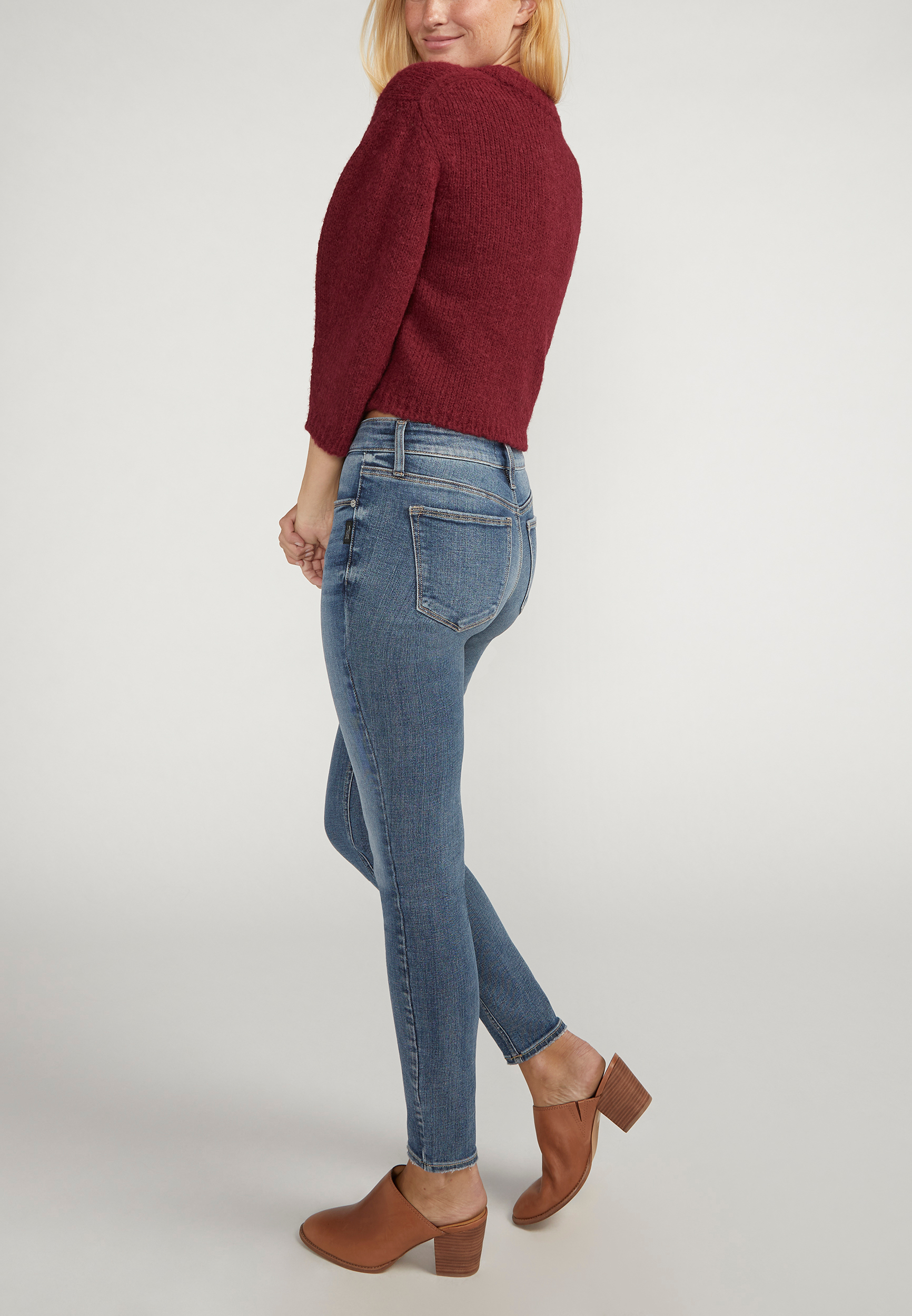 Silver Jeans Co.&reg; Suki Curvy Mid Rise Skinny Jean, C3337, large