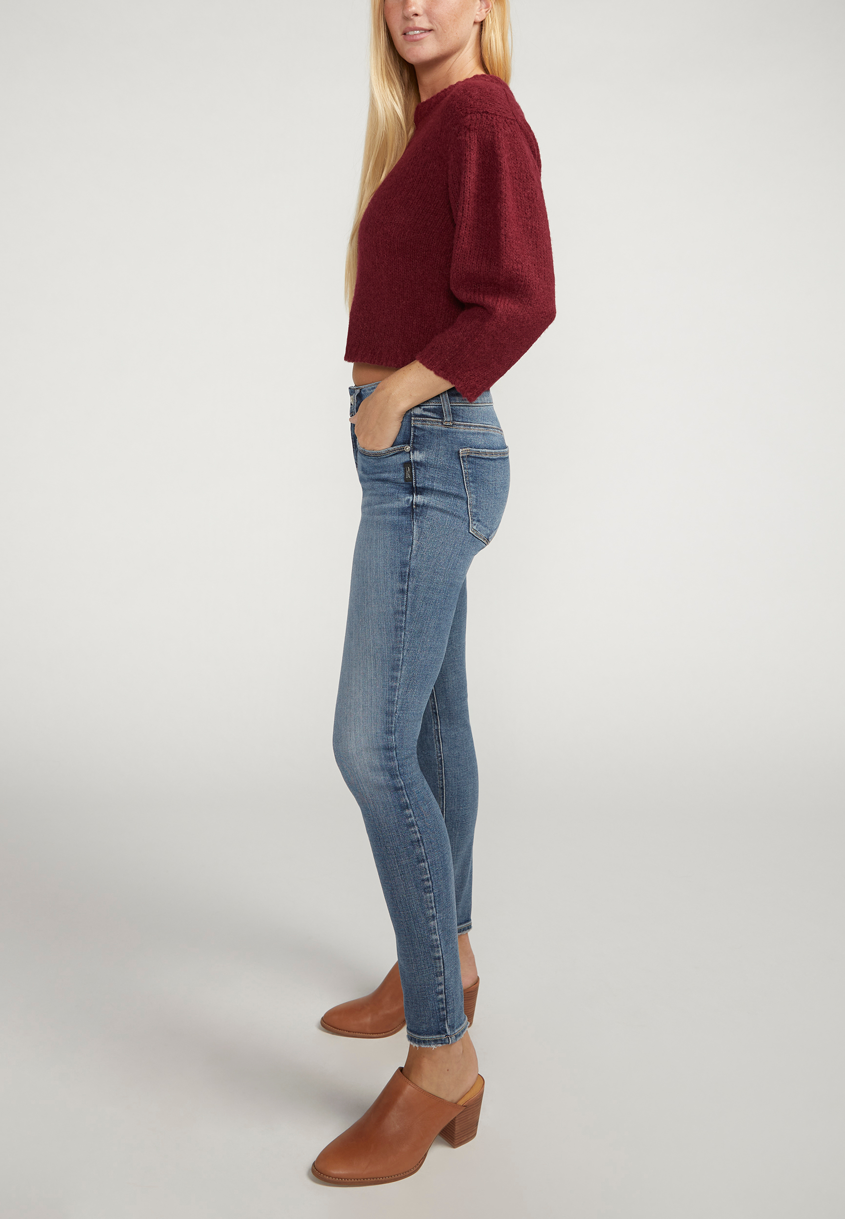 Silver Jeans Co.&reg; Suki Curvy Mid Rise Skinny Jean, C3337, large