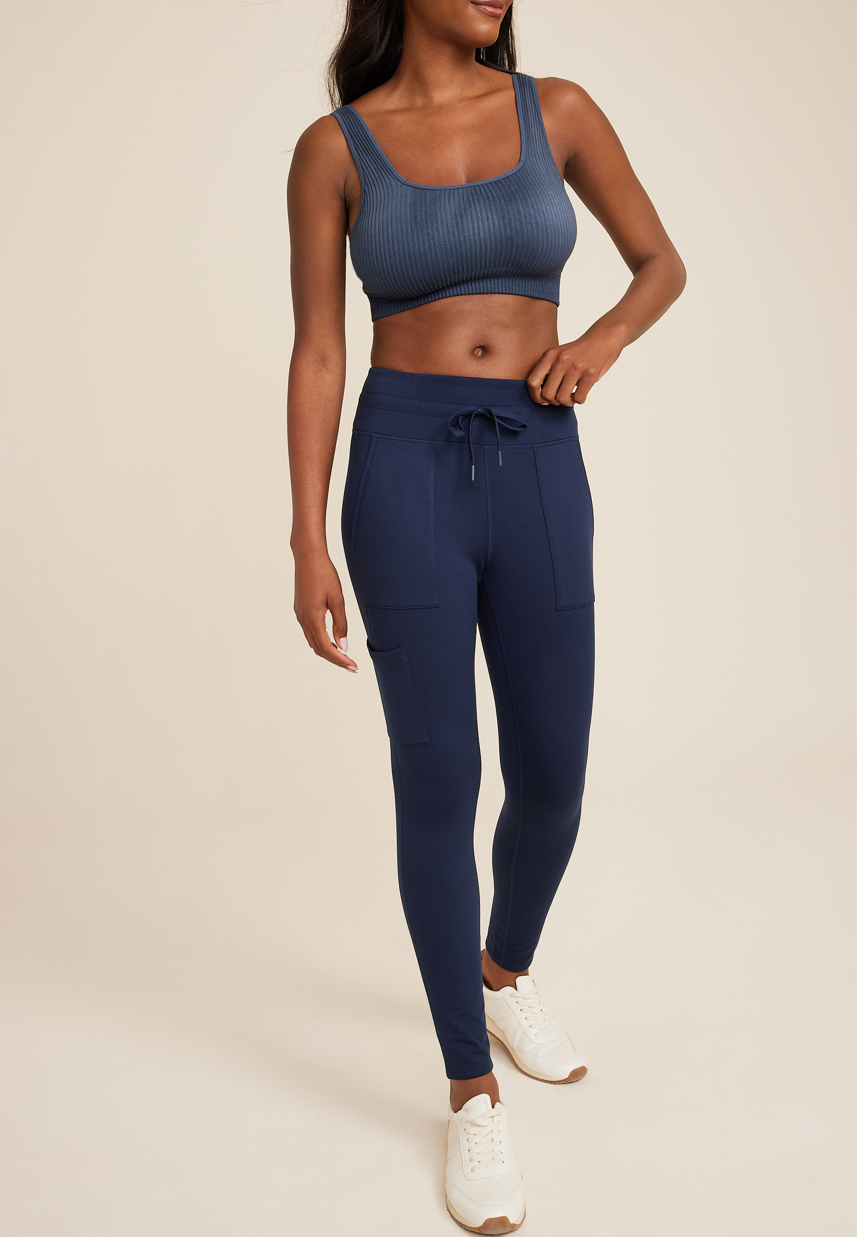 High Rise Wide Leg Luxe Legging