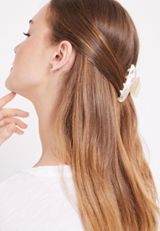 3 Pack Neutral Claw Hair Clips, C1524, small