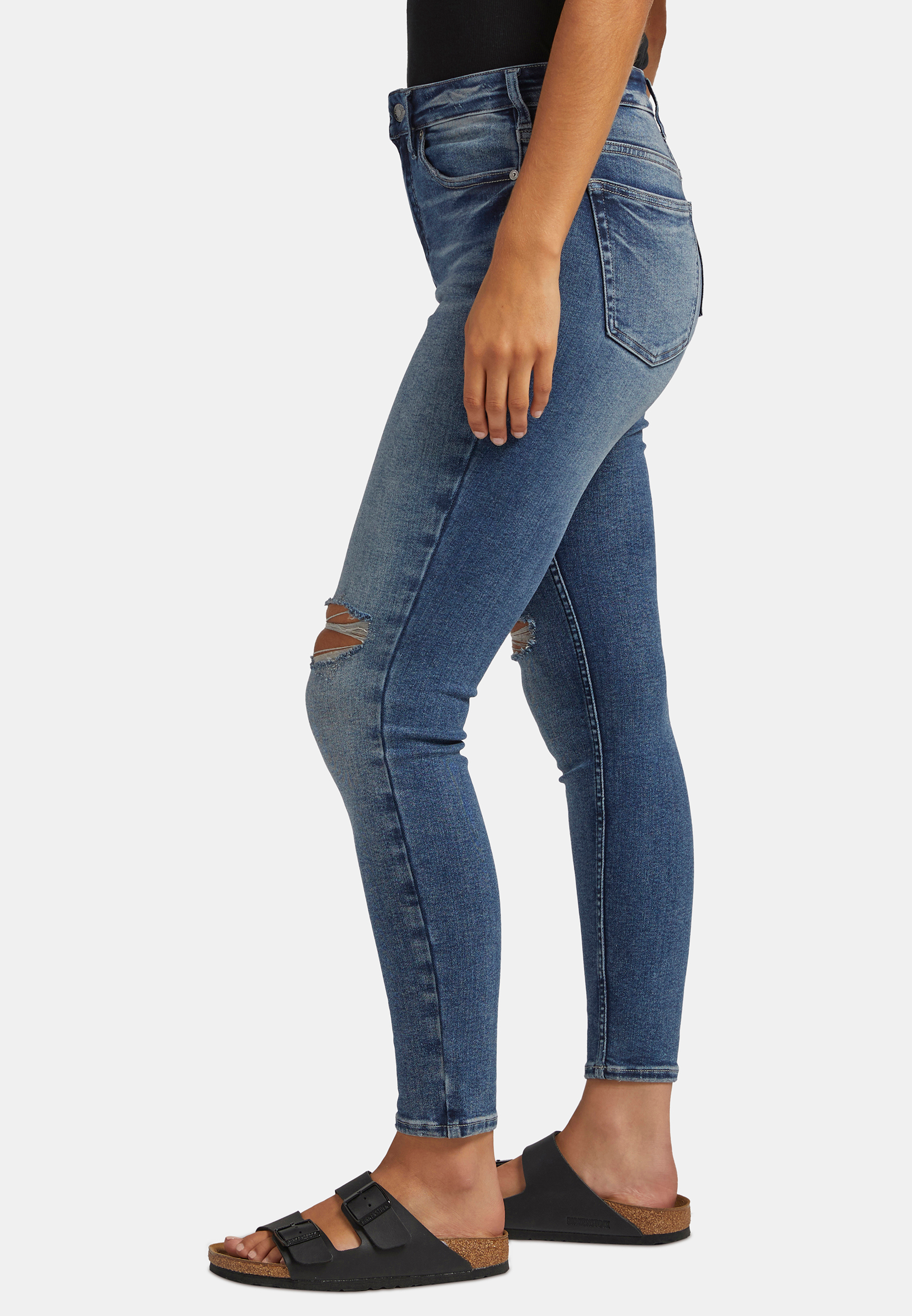Silver Jeans Co.&reg; Infinite Skinny High Rise Jean, C258, large