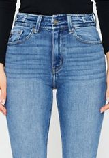 KanCan&trade; Skinny High Rise Rolled Frayed Hem Jean, MEDIUM SANDBLAST, small