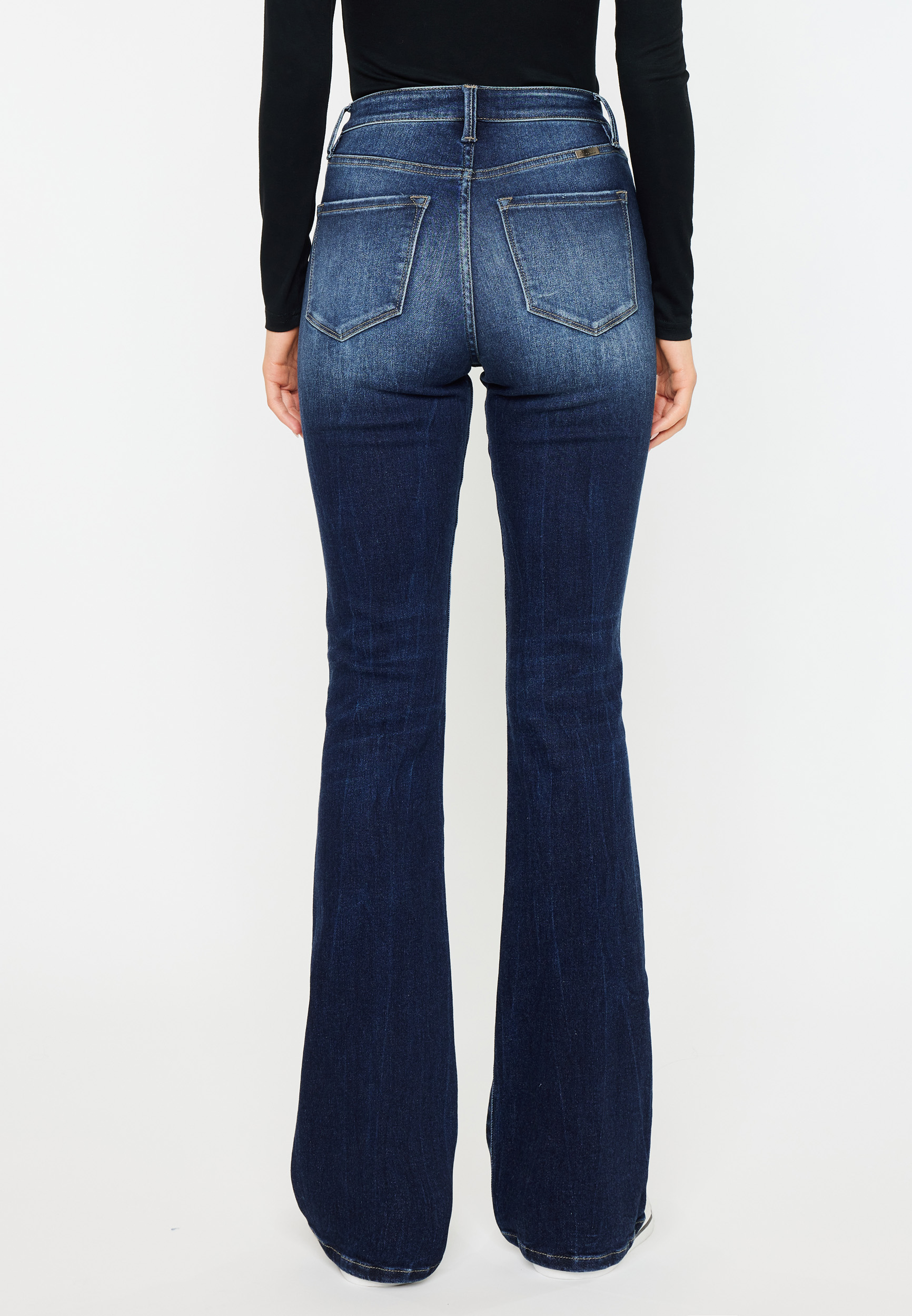 KanCan&trade; Dark High Rise Curvy Insert Waist Bootcut Jean, C258, large