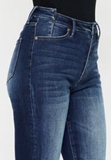KanCan&trade; Dark High Rise Curvy Insert Waist Bootcut Jean, C258, small