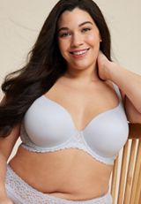 SmoothBliss Demi Lace Trim Underwire Bra, C4365, small