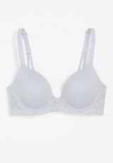 SmoothBliss Demi Lace Trim Underwire Bra, C4365, small